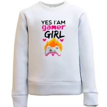 Дитячий світшот I`m Gamer Girl
